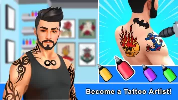 The Ink Studio Tattoo Art ASMR MOD APK