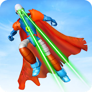 Flying Hero Rescue City Car Transform Robot Games MOD APK
