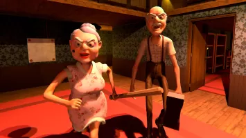 Grandpa And Granny Home Escape MOD APK
