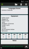 Fifth Edition Character Sheet MOD APK