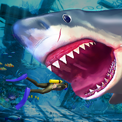 Angry Shark Games: Game 2024 MOD APK