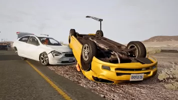 Beam Drive Road Crash 3D Games MOD APK