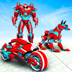 Dog Robot Transform Moto Robot MOD APK