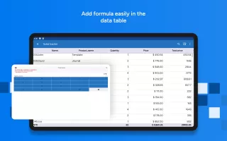 Table Notes - Mobile Excel MOD APK