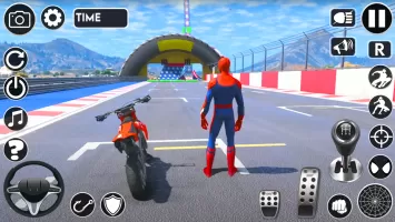 Superhero Tricky Bike Stunt MOD APK