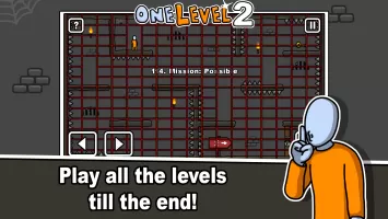 One Level 2 Stickman Jailbreak MOD APK