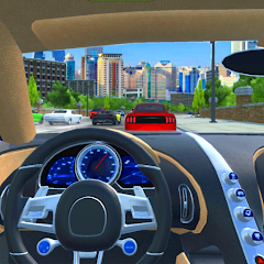 City driving in car racing MOD APK