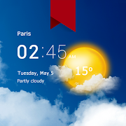 Transparent clock weather Pro MOD APK