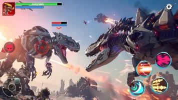 Mech War: Jurassic Dinosaur MOD APK