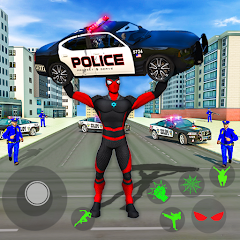 Spider Miami Rope Hero Ninja MOD APK