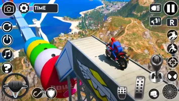 Superhero Tricky Bike Stunt MOD APK
