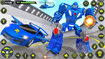 Muscle Car Robot Car Game MOD APK