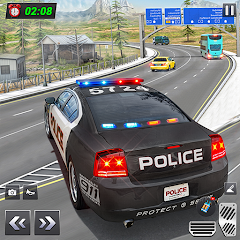 Highway Police Chase Cop Games MOD APK