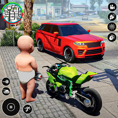 Baby Vice Town Spider Fighting MOD APK