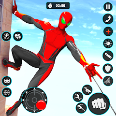Flying Rope Hero: Spider Games MOD APK