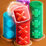 Color sort: Wood Cylinder Saga MOD APK