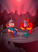 Idle Evil Clicker: Hell Tap MOD APK