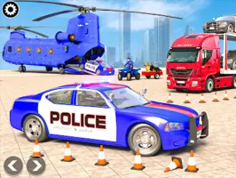 Police Transport Car Parking MOD APK