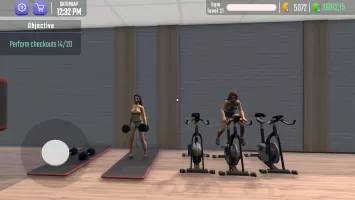 Gym Simulator 3D Fitness Store MOD APK