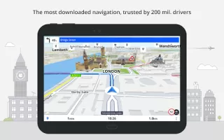 Sygic GPS Navigation & Maps MOD APK