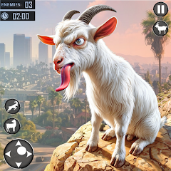 Crazy Goat City Adventure 3D MOD APK