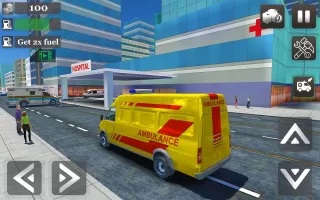 Ambulance Games Driving 3D MOD APK