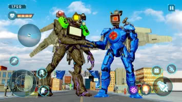 Toilet Rope Monster Game 3d MOD APK