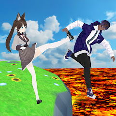 The floor is lava game parkour MOD APK