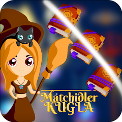 Matchidler Kugla Witch Match 3 MOD APK
