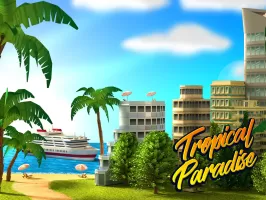 Tropic Paradise Sim: Town Buil MOD APK