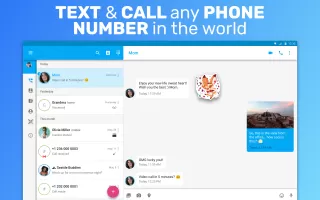 Text Me: Second Phone Number MOD APK