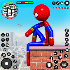 Spider Hero Man: Stickman Game MOD APK