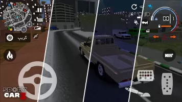 Sport car 3 : Taxi & Police - MOD APK