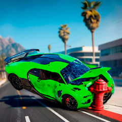 Crazy Car Crash MOD APK