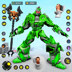 Rhino Robot - Robot Car Games MOD APK