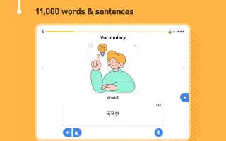 Learn Korean - 11,000 Words MOD APK