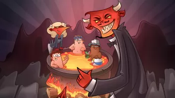 Idle Evil Clicker: Hell Tap MOD APK