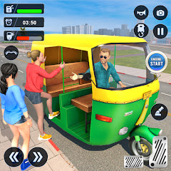 Tuk Tuk Auto Driving Games 3D MOD APK
