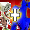 Merge blue monster poppy siren MOD APK