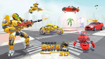 Bike Robot Shooting: War Games MOD APK