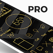 Lines Gold - Icon Pack (Pro Version) MOD APK