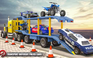 Police Transport Car Parking MOD APK