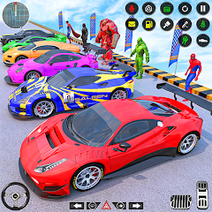 Crazy Car Stunts GT Ramp Games MOD APK