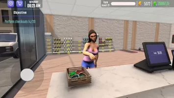Gym Simulator 3D Fitness Store MOD APK