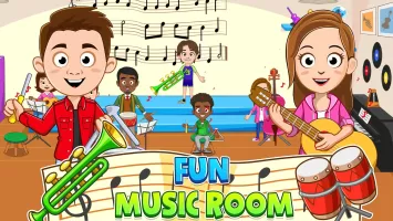 My Town: School game for kids MOD APK