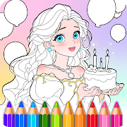 Princess Game Fantasy Coloring MOD APK