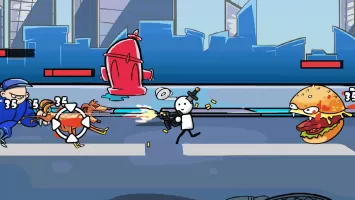 One Gun Stickman 2 offline rpg MOD APK
