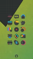 Crispy Dark Icon Pack MOD APK