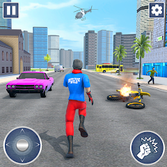 Spider City Battle Fighting 3D MOD APK