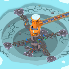 Spiral Excavator Empire MOD APK